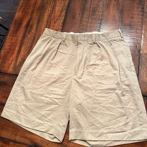 Polo by Ralph Lauren Tan Flat Front Shorts